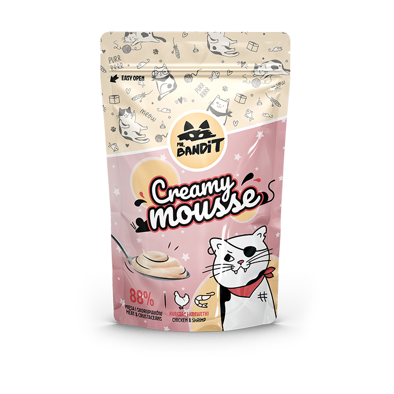 Creamy mousse - CSIRKE ÉS GARNÉLARÁK
