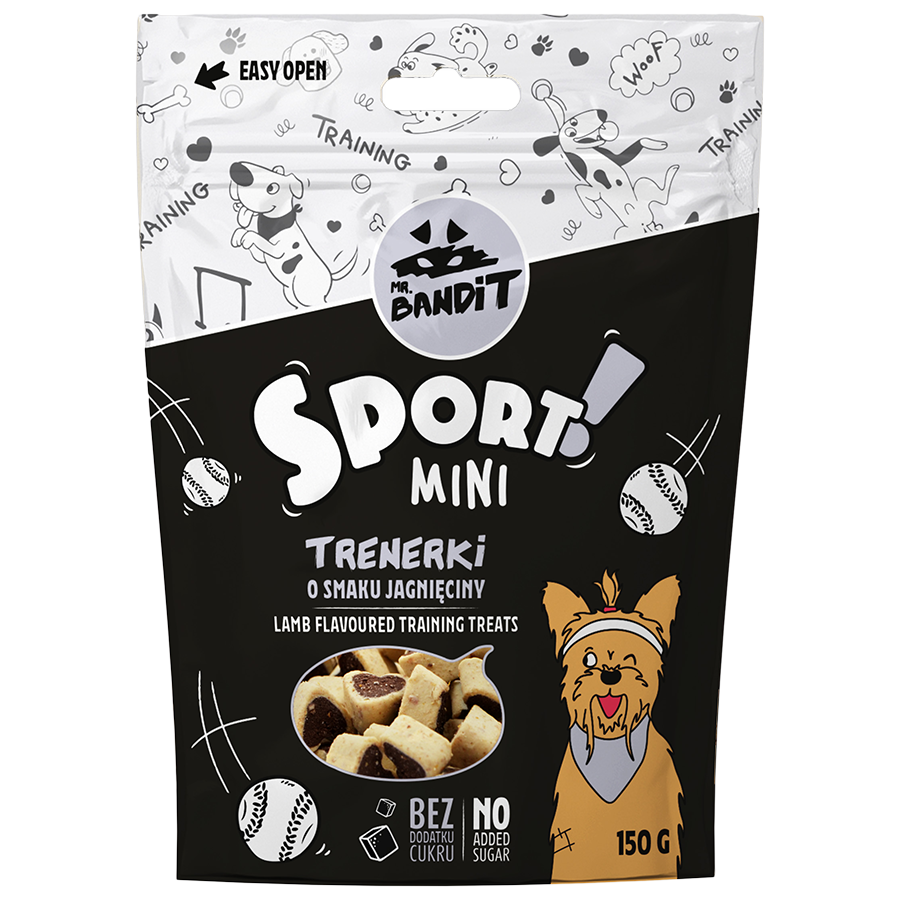 SPORT MINI - TRÉNING JUTALOMFALAT, BÁRÁNY ÍZESÍTÉSSEL